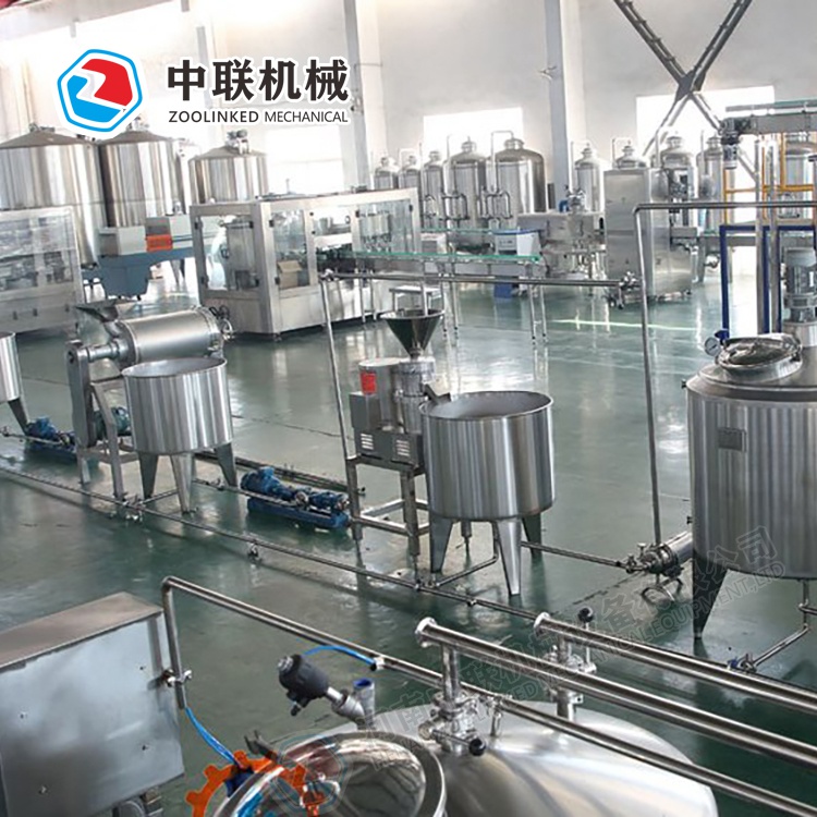 中聯(lián)定制整套粗糧飲料生產(chǎn)線 小型五谷雜糧飲料加工設備